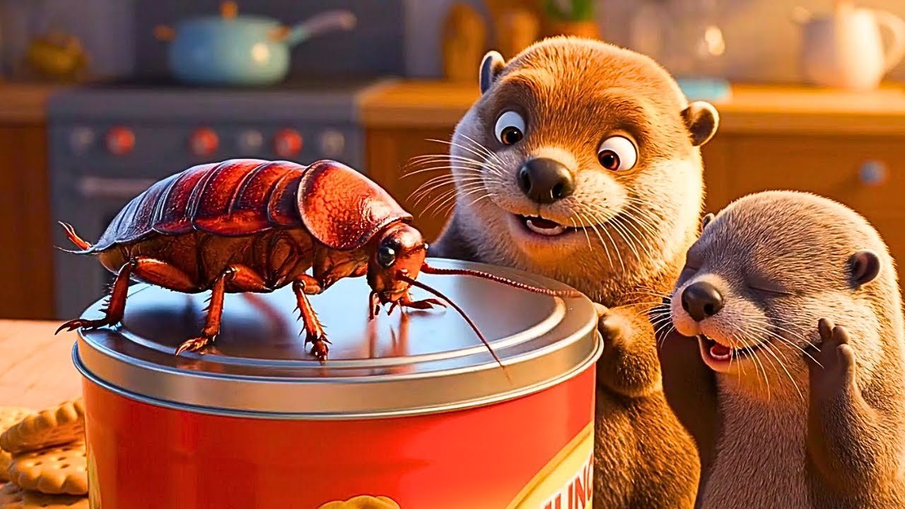 The Otter Oddballs: The Cockroach Commandos! Funny Animated Cartoons Movies