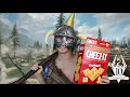 Skyrim-athon brought to you by Cheez Its!