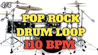POP ROCK DRUM LOOP | 110 BPM
