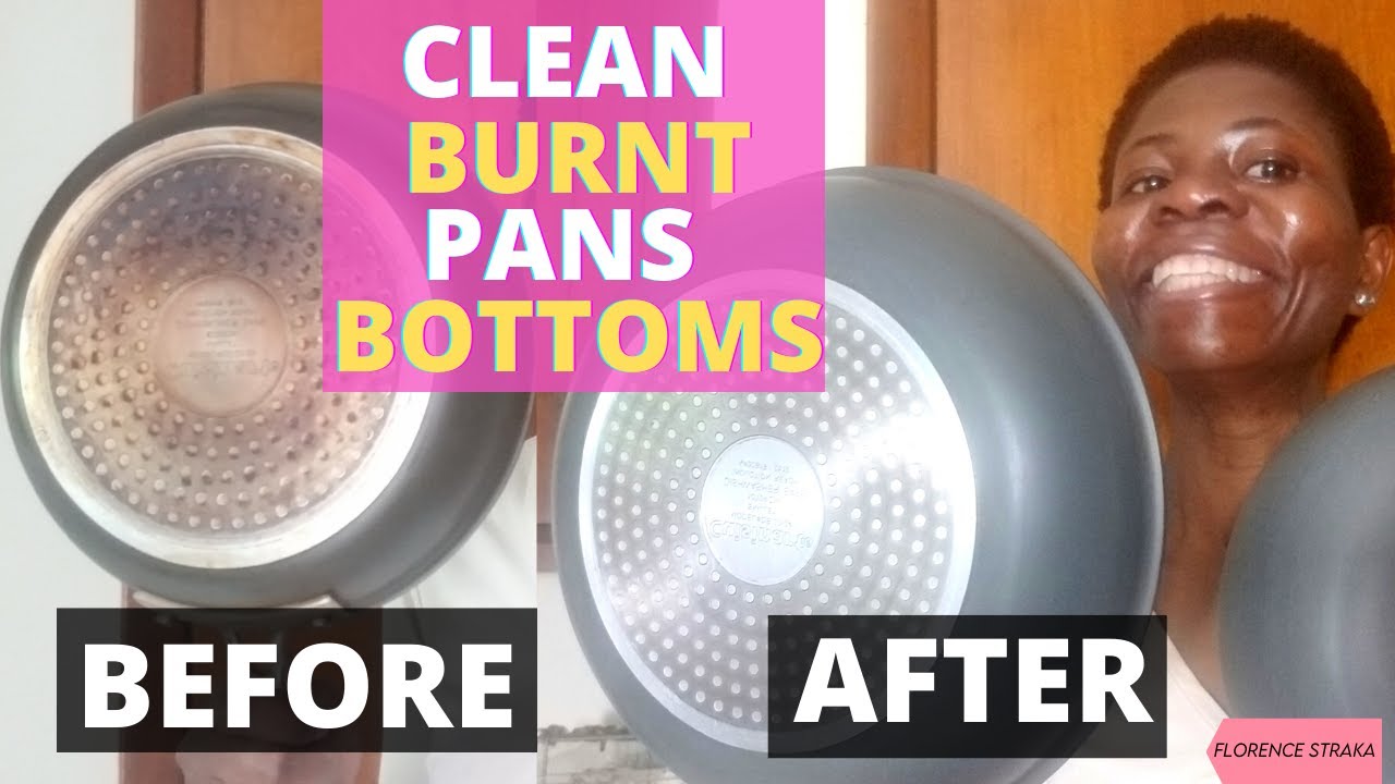 How To Clean A Bottom Of Pans (Fast And Easiest Way) YouTube