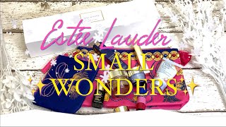 🎁 ESTÉE LAUDER ✨ SMALL WONDERS ✨ Fragrance Luxury Collection + 7 Piece Gift With Purchase UNBOXING!