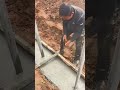The process of placing rebar