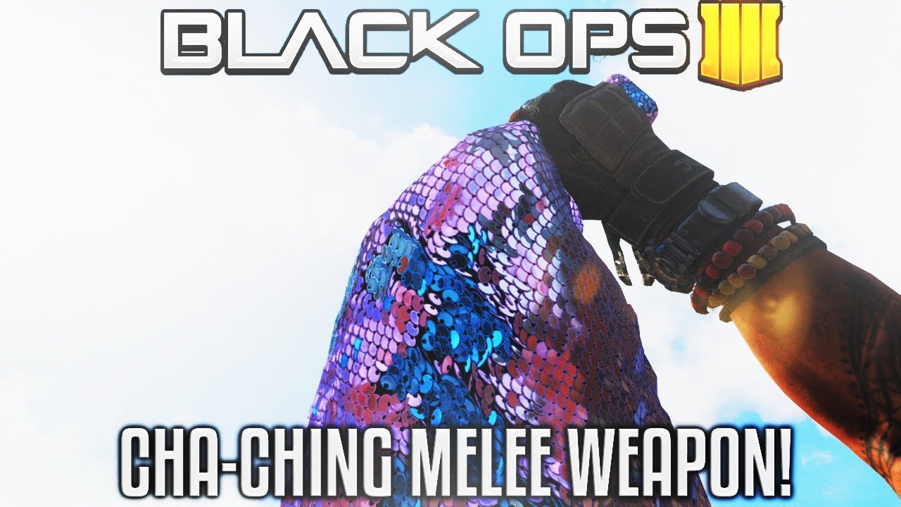 CHA-CHING MELEE WEAPON IS FUN! BLACK OPS 4 GAMEPLAY