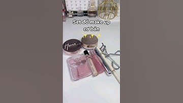 Set đồ makeup cơ bản😻 #makeup #beauty #xuhuong #shopeehaul #lamdep