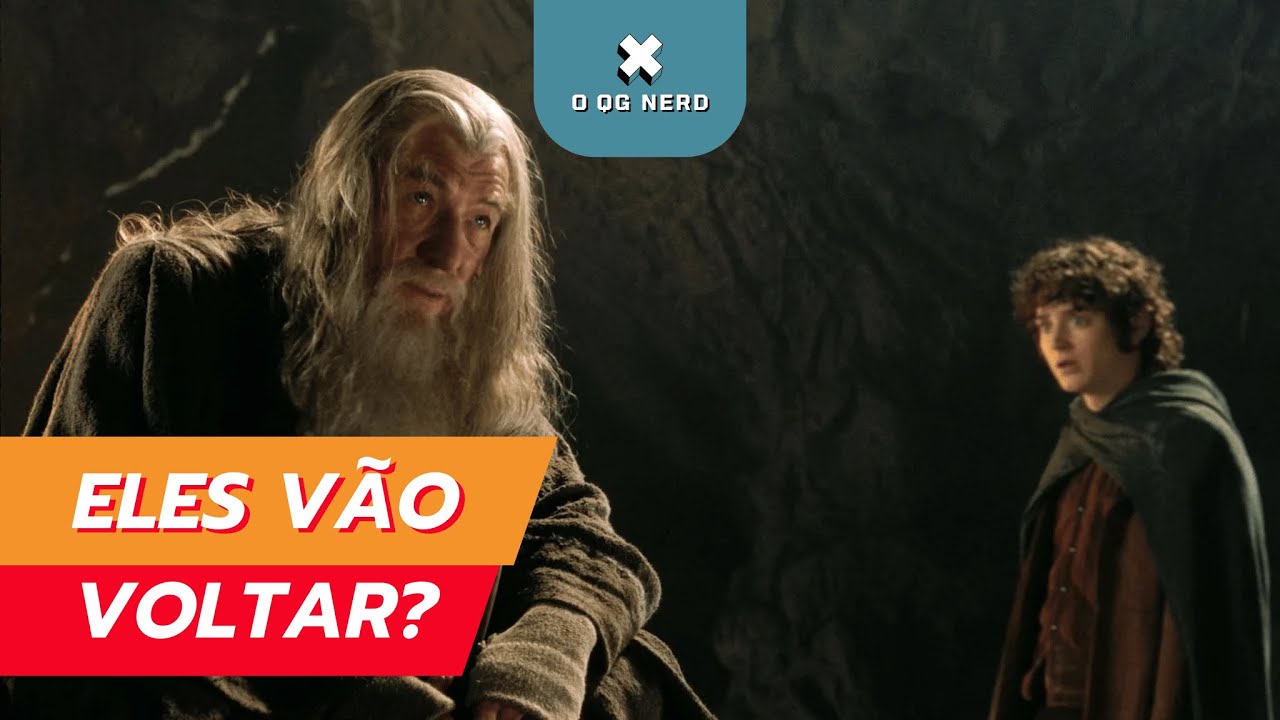 GANDALF E FRODO PODEM VOLTAR EM O SENHOR DOS ANÉIS E OS FÃS NÃO ESTAVAM PRONTOS