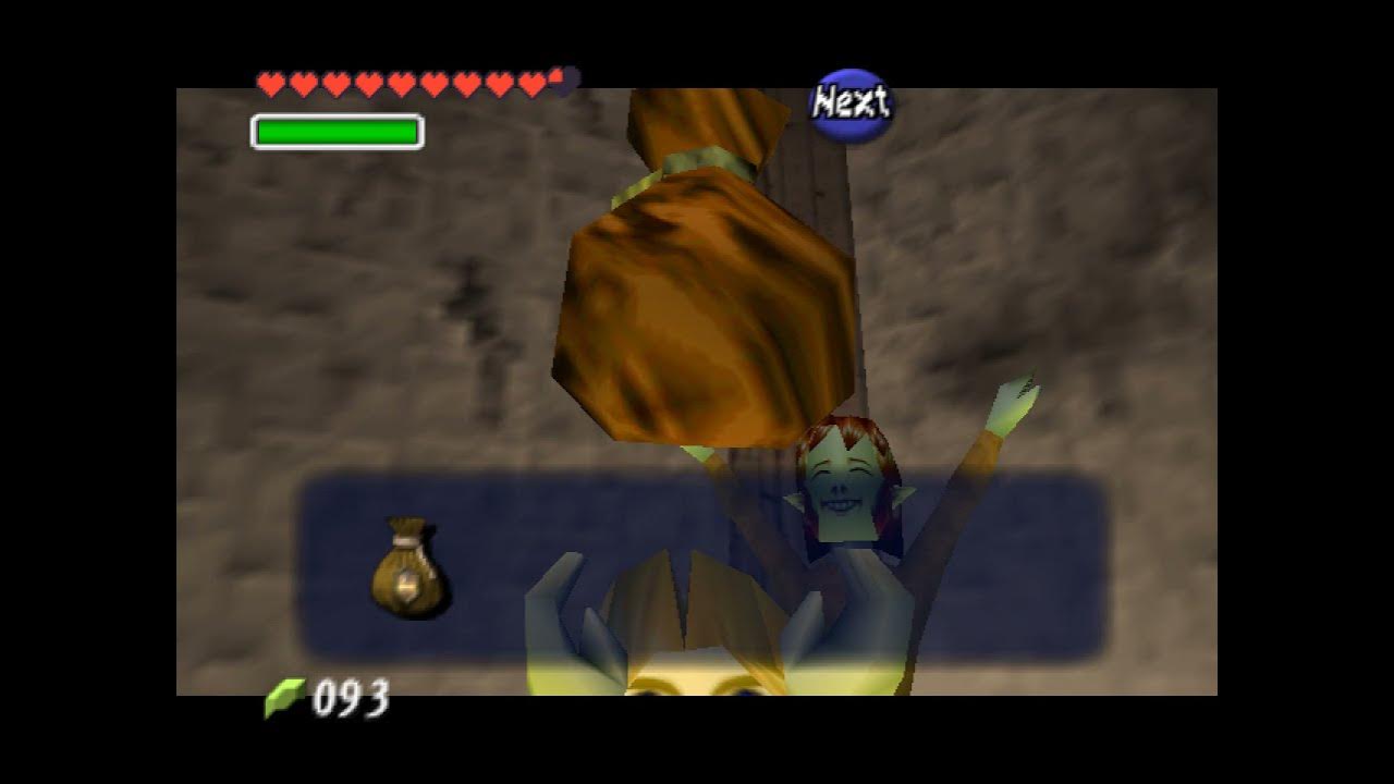 Ocarina of Time 30 Gold Skultula Reward the Giant's Wallet YouTube