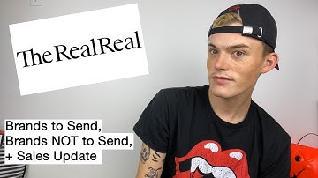 Common Brands to Send to The RealReal! + Brands I Sell Myself & Sales Update