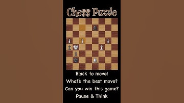 What’s the Best Move? | Chess Puzzle | EP 038 | Could you win that game?!! 🤯🤯🤯