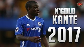 N'Golo Kante ● The Beast ● Crazy Defensive Skills 2016/2017