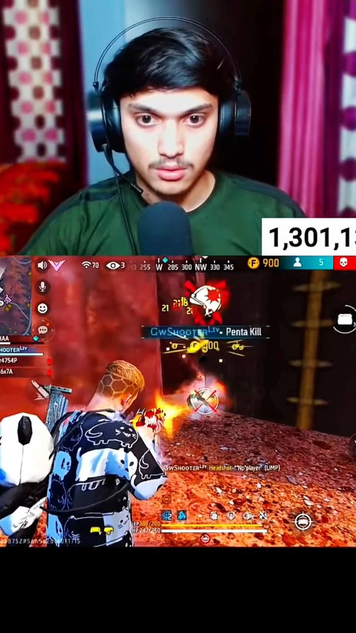 Grandmaster ✅Last Zone 1 vs 3 clutch ?with ump ? #shorts #gwshooter