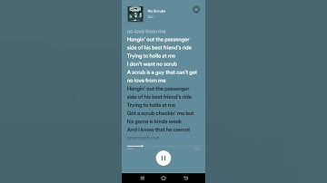 Thumbnail of No Scrubs Lyrics - TLC
