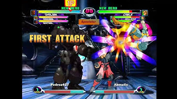 MvC2: Maddroo - Dhalsim 50% Assist Punish in 1 sec [Match Start] .:3.9.22:.