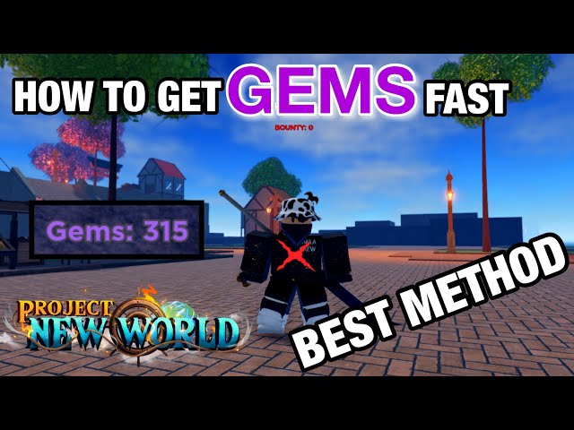 How To Get Gems Fast in Project New World (All Best Methods Full Guide)  Roblox 