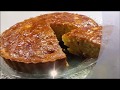 Gâteau aux pommes et raisins secs