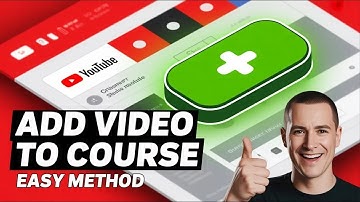 EASY WAY to Add Videos to Your YouTube Course