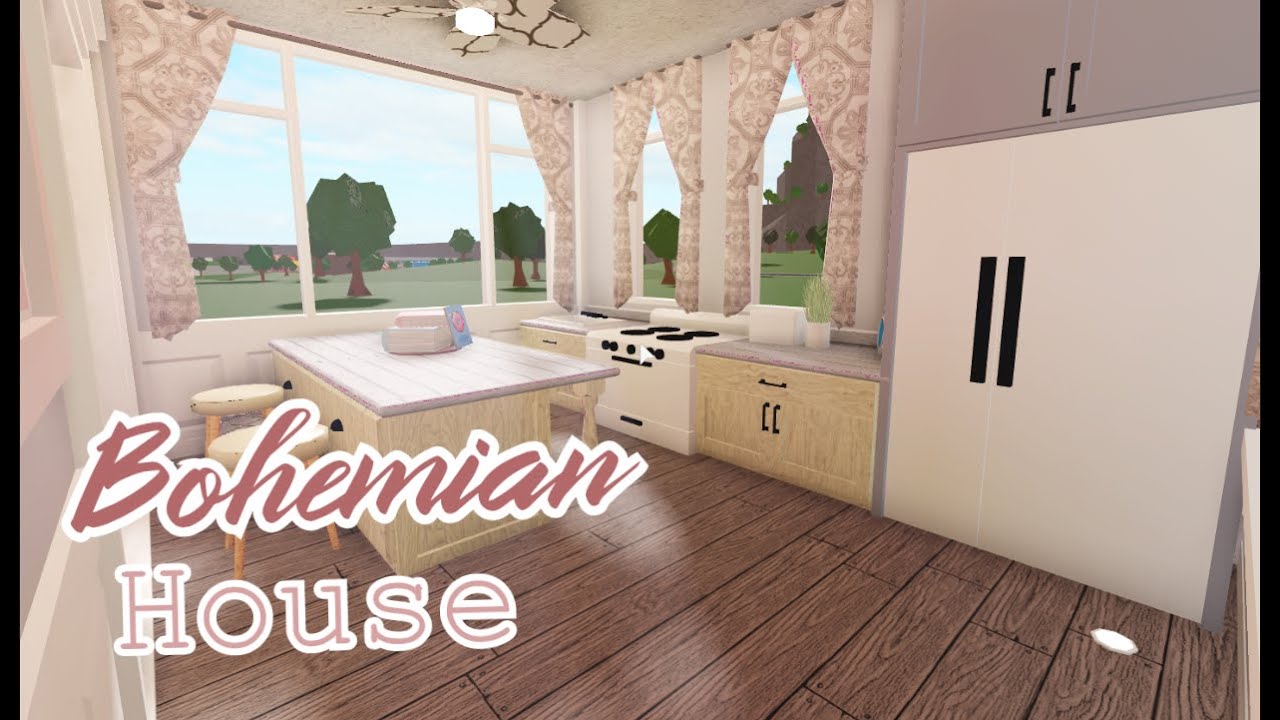 BLOXBURG| Bohemian House| house build - YouTube