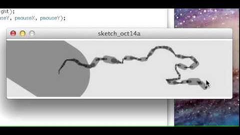 Processing: Draw Continuously