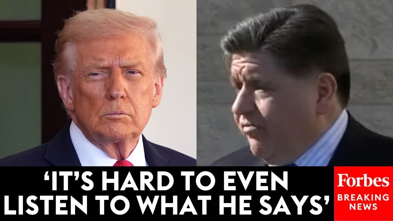 JB Pritzker Gives Blistering Response To Trump's Claim That ICE 'Isn't ...