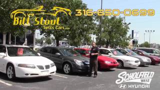 HOT CAR DEALS -- Bill Stout at Scholfield Hyundai West in Wichita, Kansas