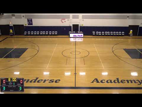 Mynderse Academy vs Newark High School Mens Varsity Basketball