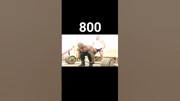 روني كولمان يرفع وزن 800 باوند ديدليفت 