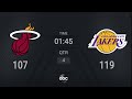 Heat @ Lakers | NBA on ABC Live Scoreboard | #NBAFinals Presented by YouTube TV