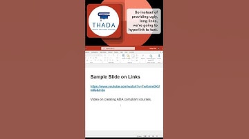 Hyperlinking in PowerPoint #shorts @teach_ada