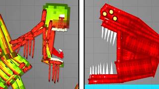 101 MOST DANGEROUS Monsters in Melon Sandbox
