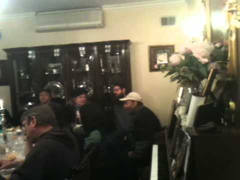 Chanuka 2010 at Mendel Sternhell's in Boro Park wi...