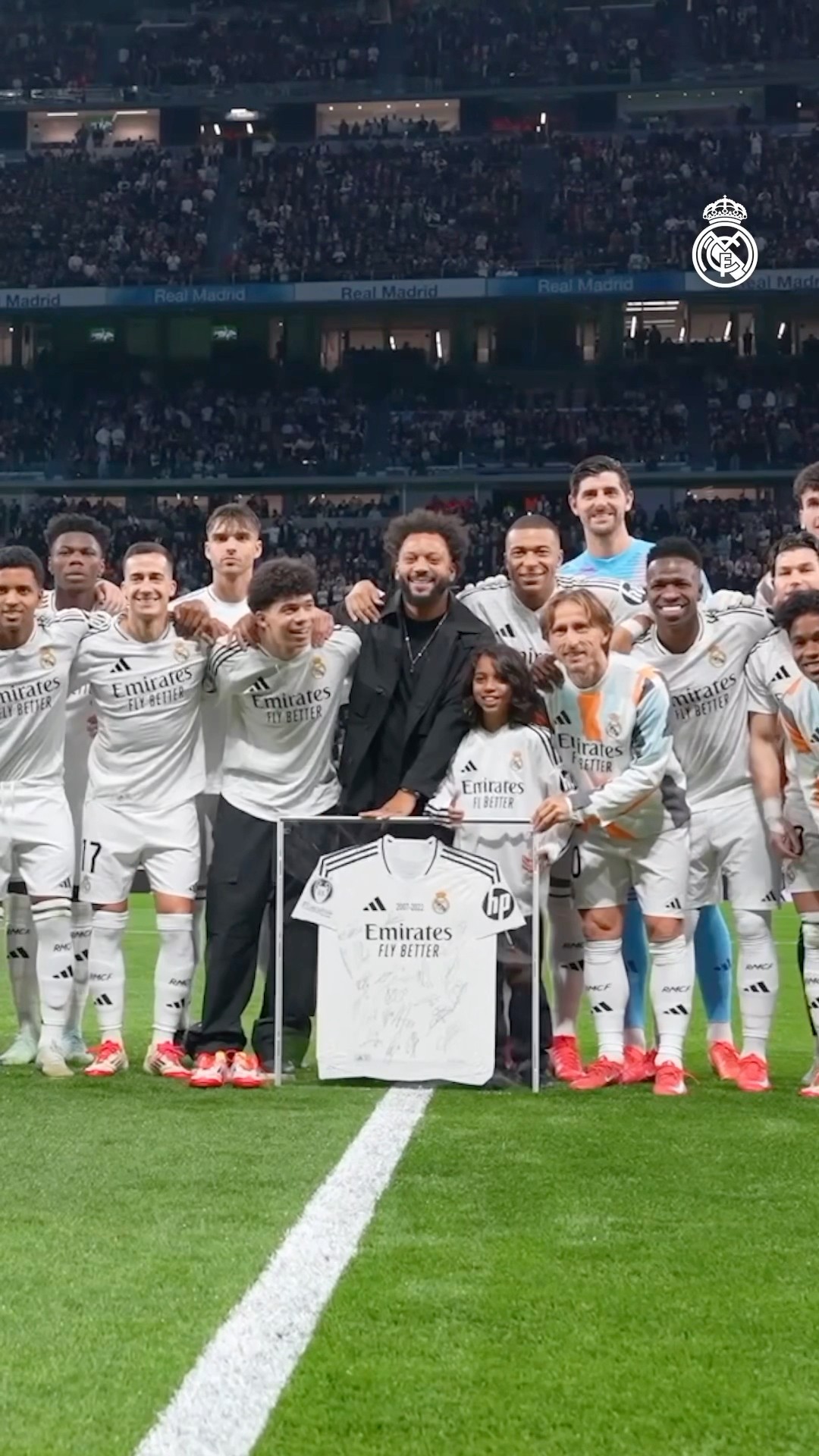 ? Join us on an emotional day for #Marcelo! ? #RealMadrid