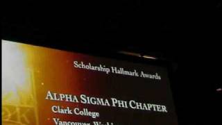 Phi Theta Kappa Hallmark Awards