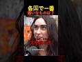 各国で一番嫌いなものは