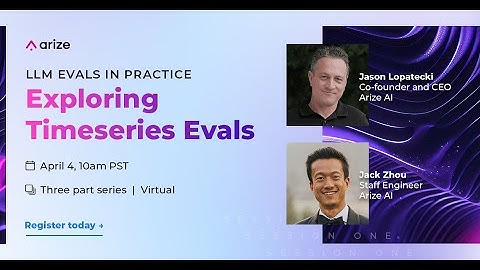 LLM Evaluation In Practice: Timeseries Evals