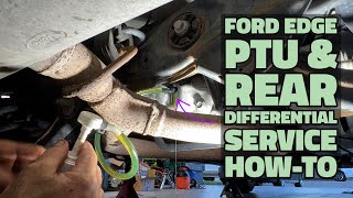 Ford Edge/Lincoln MKX PTU & Rear Differential Service HowTo