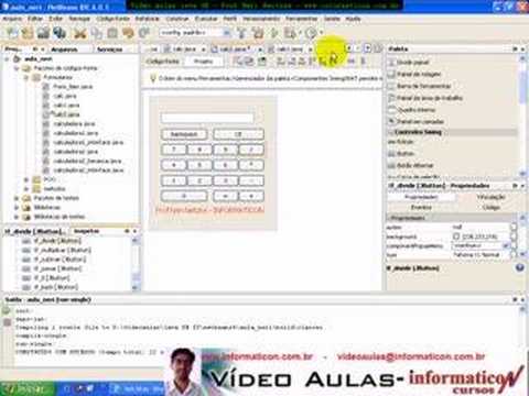 Aula 1534 java - Finalizando Calc no Netbeans 6