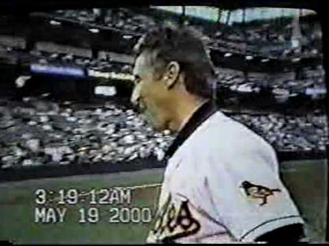 Randolph Mantooth at a Baseball Game in Massachuss...