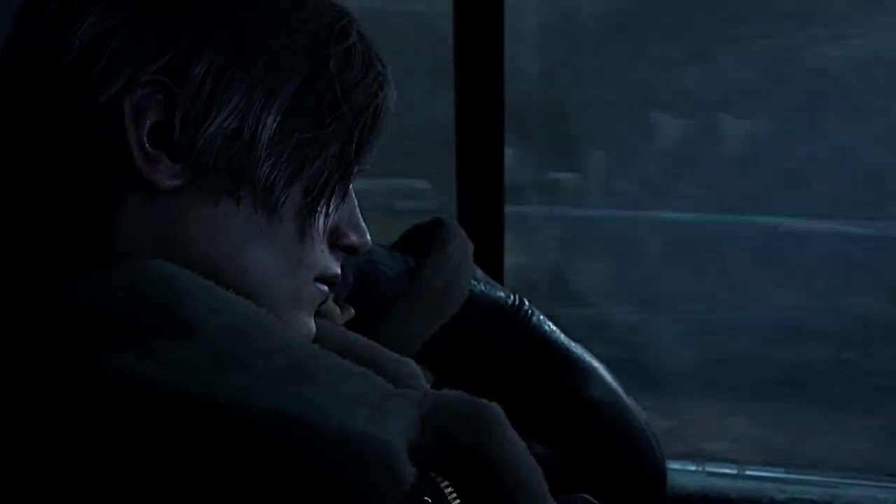 Resident Evil 4 Remake - Serenity Version 2 - Slowed + Pitched + Looped (With Leon chilling in bg)