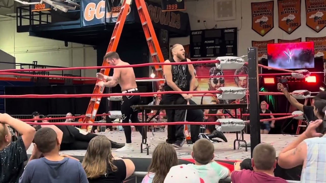 WWA (World Wrestling Alliance) Hardcore Championship Ladder Match