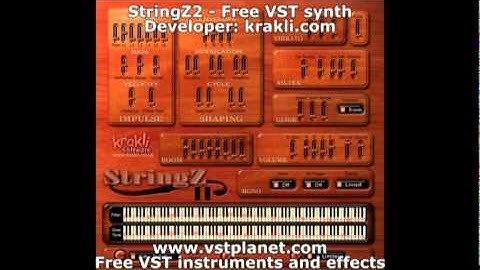 StringZ2 - Free VST synth - vstplanet.com