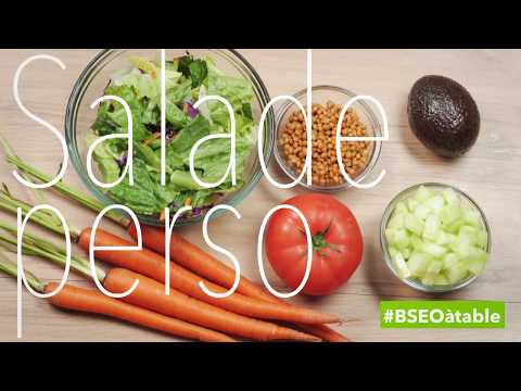 #BSEOàtable - Salade perso