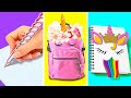 DIYS FOR UNICORN LOVERS || Simple School Crafts
