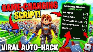 🔥 NEW Command An Army Script 2026FREE & NO KEY Auto Attack, Auto Kill, Auto Rush, Troop ESP, Hitbox