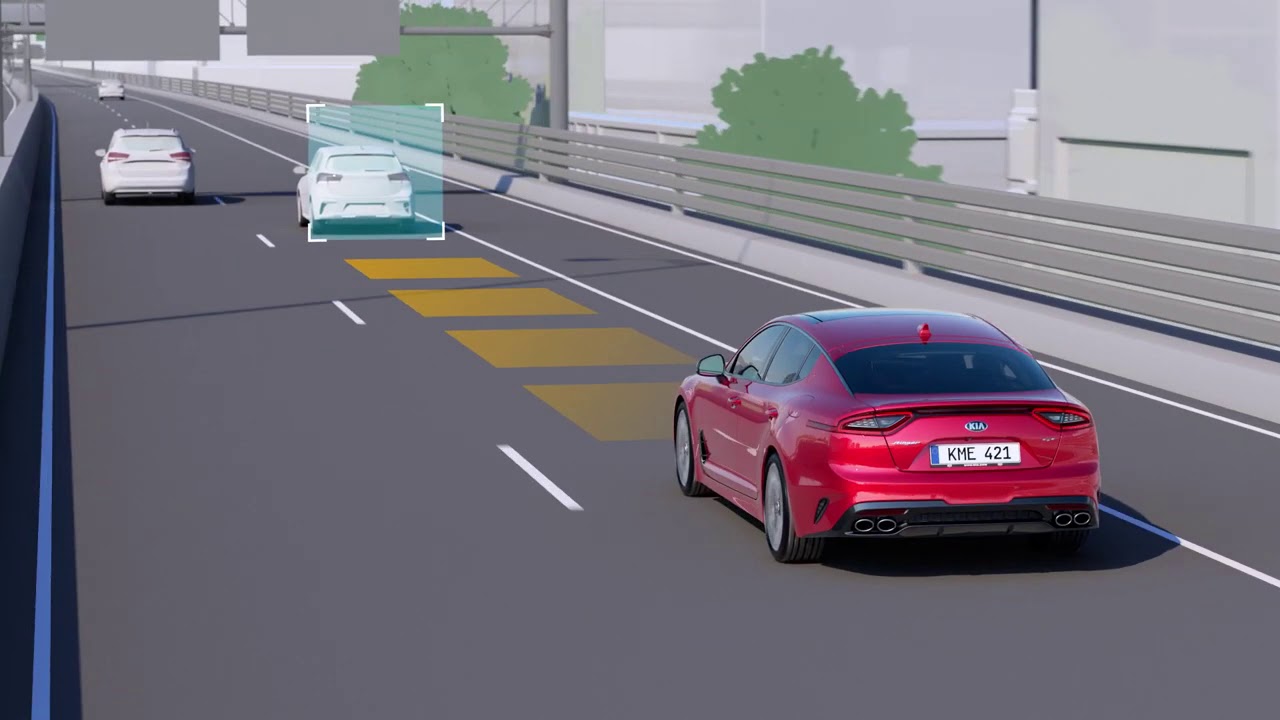 Smart Cruise Control System with Stop & Go Technology Kia Features
