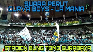 Bonek sempat terdiam dengar Berisiknya Chant Curva boys dan LA mania | jogo suroboyo game Std GBT