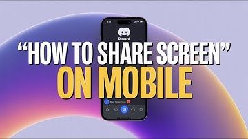 How To Share Screen on Discord Mobile | Quick & Easy