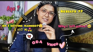 Finally… My First Q&A! Real Answers, Real Me 🌻” Marriage? Results , failure & more🙏 #Q&A #viral #yt