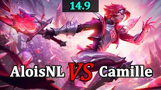 AloisNL - Riven vs Camille TOP Patch 14.9 - EUW Challenger Riven Gameplay