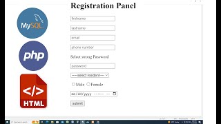 HTML, PHP, MYSQL  Login and Logout with Dashboard, php Session  and password encryption. episode 3