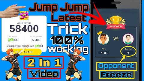 MX Player Jump Jump new game hack trick || #maalik. || MX player auto win Trick