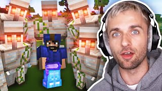 IL CRÉE UNE ARMÉE DE GOLEMS ! 🤯 (Minecraft Bed Wars)